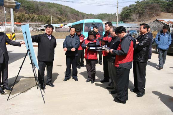 2010년 군정 주요사업장답사