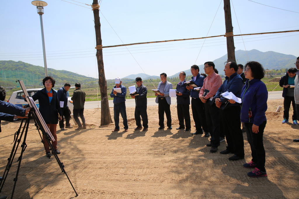 제212회 예산군의회(임시회) 군정 주요사업장 답사