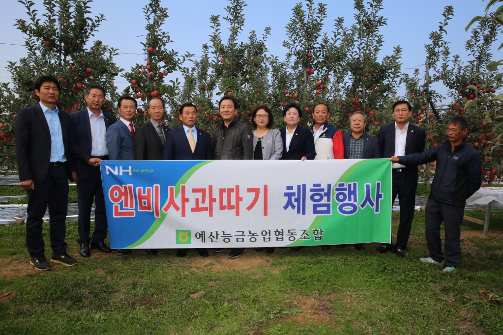 예산능금조합 앤비사과 추진상황 점검