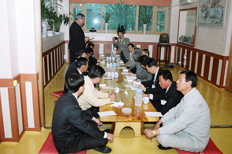 가나자와시 의원과의 간담회