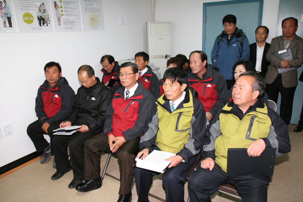 군정 주요사업장 방문