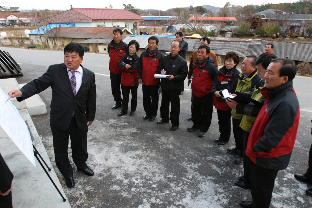 군정 주요사업장 방문