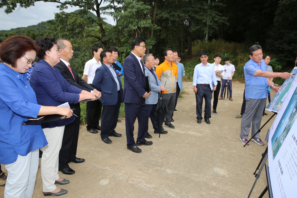 예당호 관광 종합개발 사업장 답사