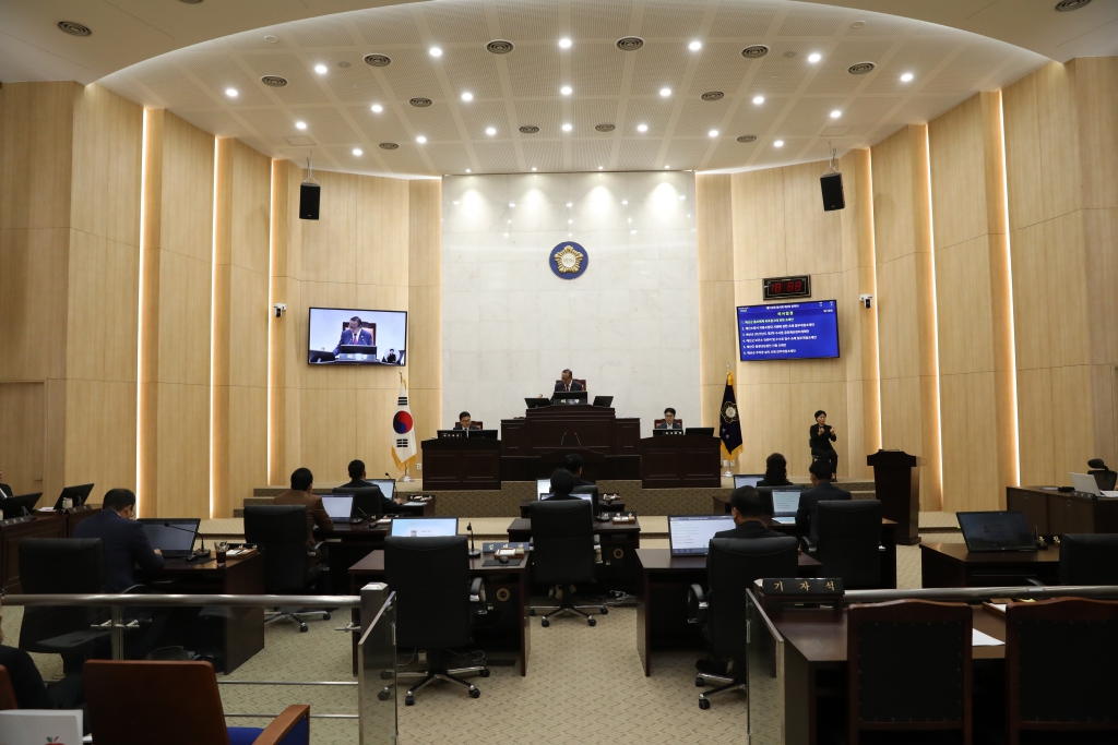 제312회 임시회 폐회