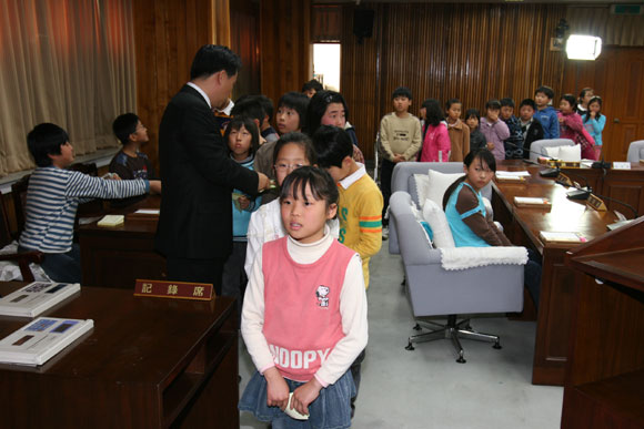 대술초등학교 모의의회