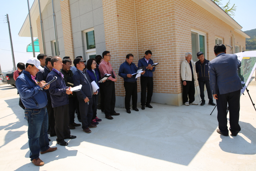 제212회 예산군의회(임시회) 군정 주요사업장 답사