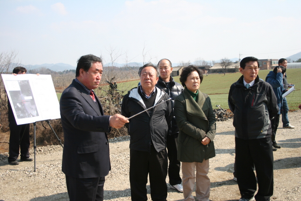 신대교 개량공사(사업장 답사)