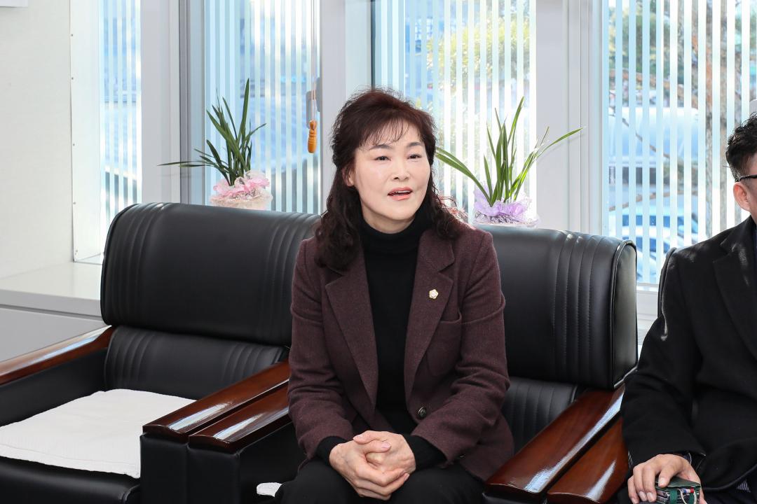 예산군수 의회 방문인사