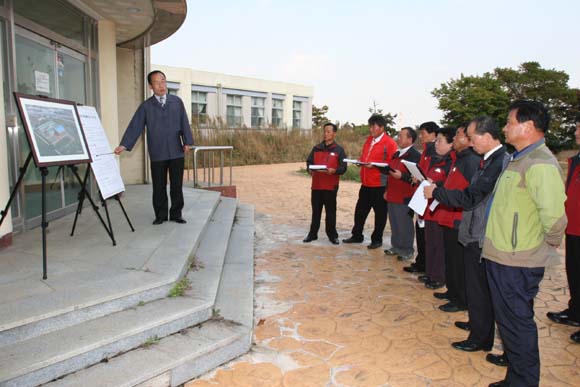 군정주요사업장 답사