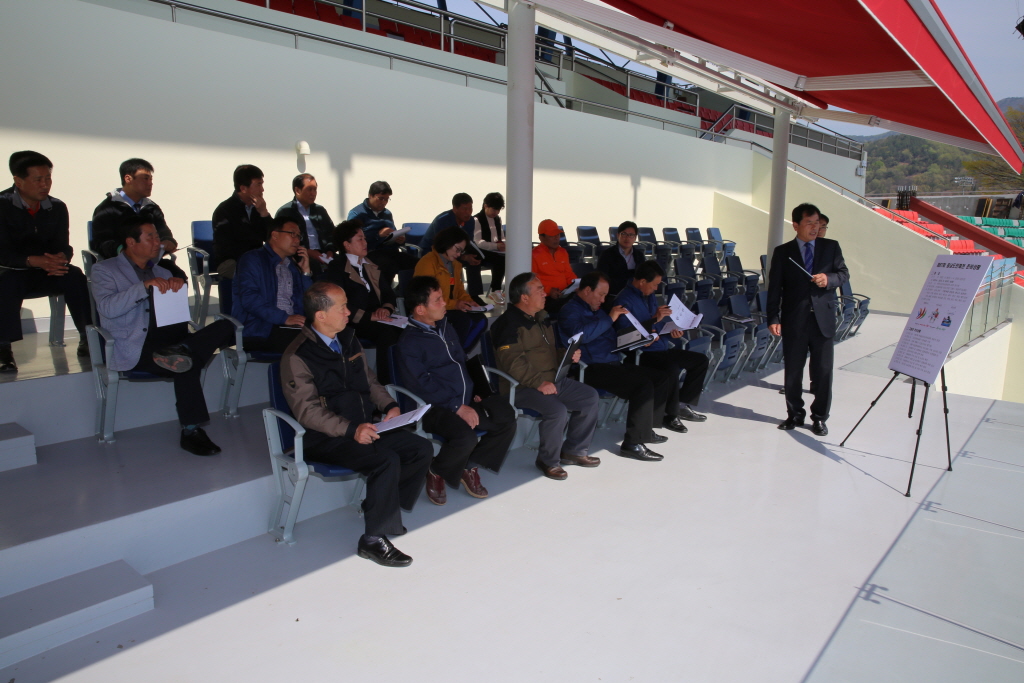 제212회 예산군의회(임시회)사업장답사