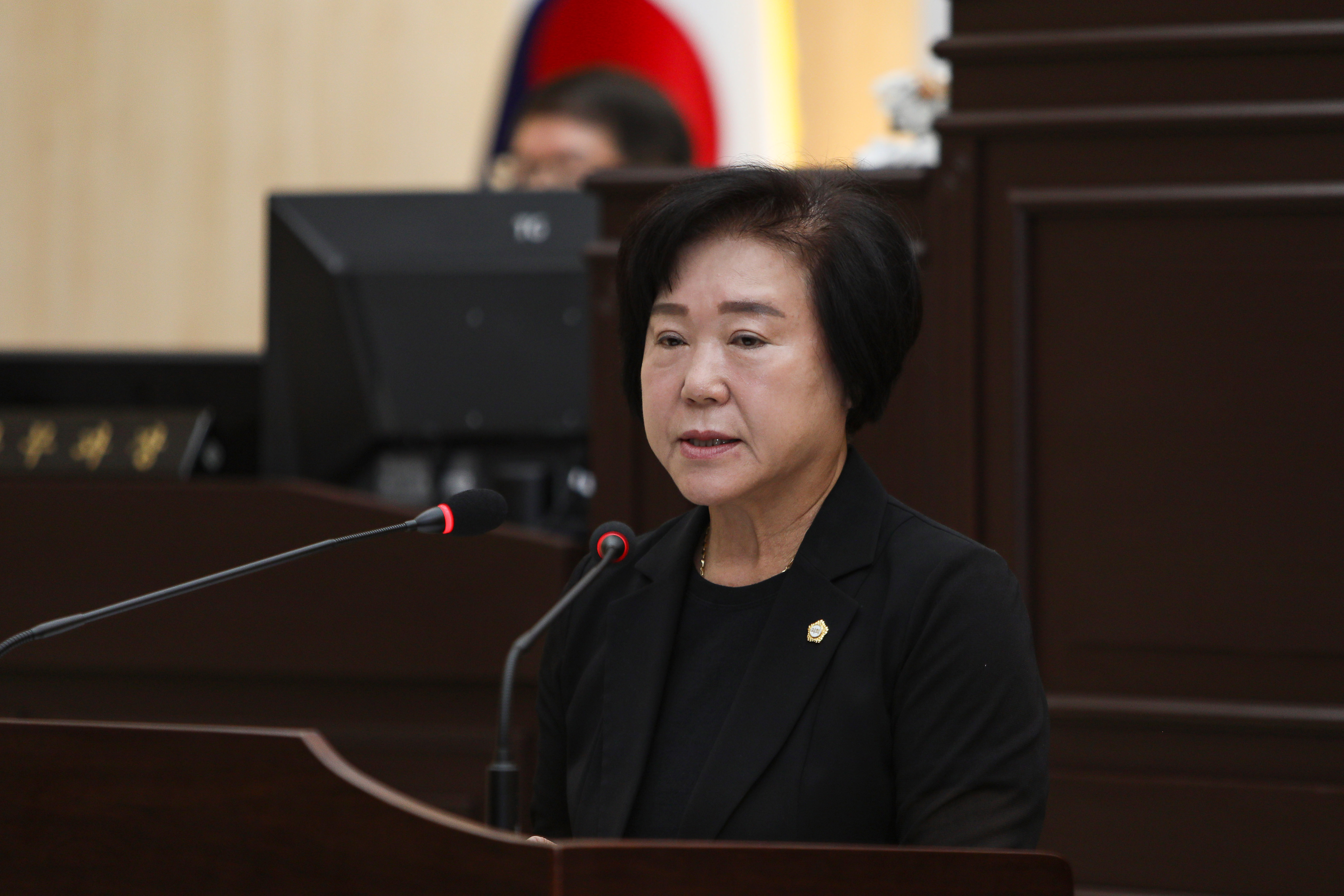 '예산군의회 김옥자 의원, 자원봉사자 인정·예우 제도 활성화 제안' 게시글의 사진(1) '예산군의회 김옥자 의원.jpg'